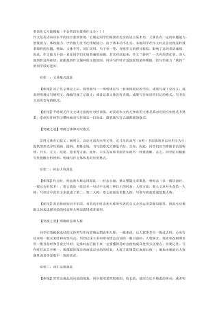 2025年专升本英语作文万能模板再不会也能得点分