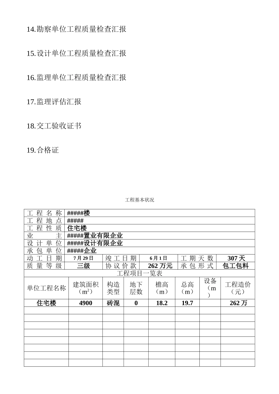 2025年备案所用的全套竣工资料标准_第2页