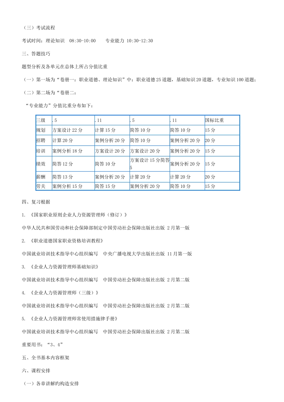 2025年助理人力资源管理师考试讲义_第3页
