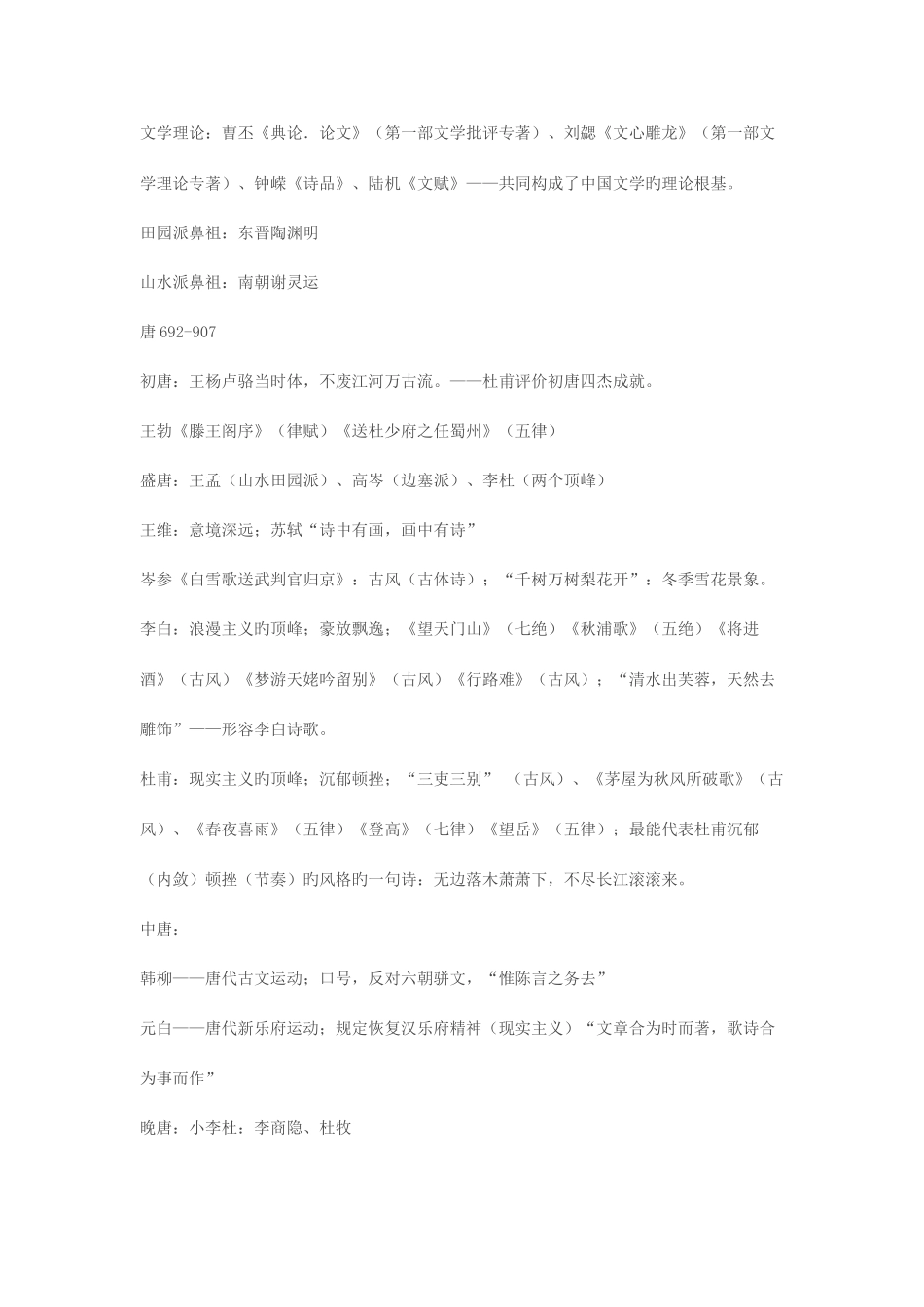 2025年专转本语文基础知识归纳总结_第2页