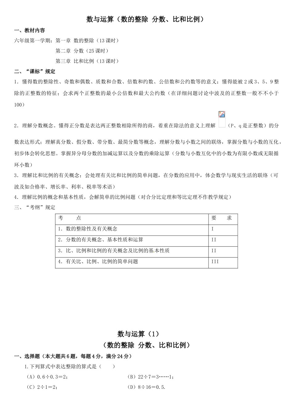 2025年中考数学考点专题复习_第1页