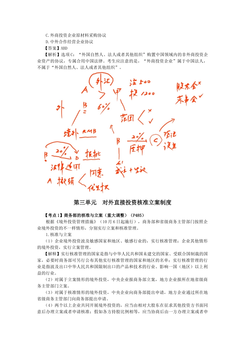 2025年CPA考试经济法考点解读涉外经济法律制度_第2页