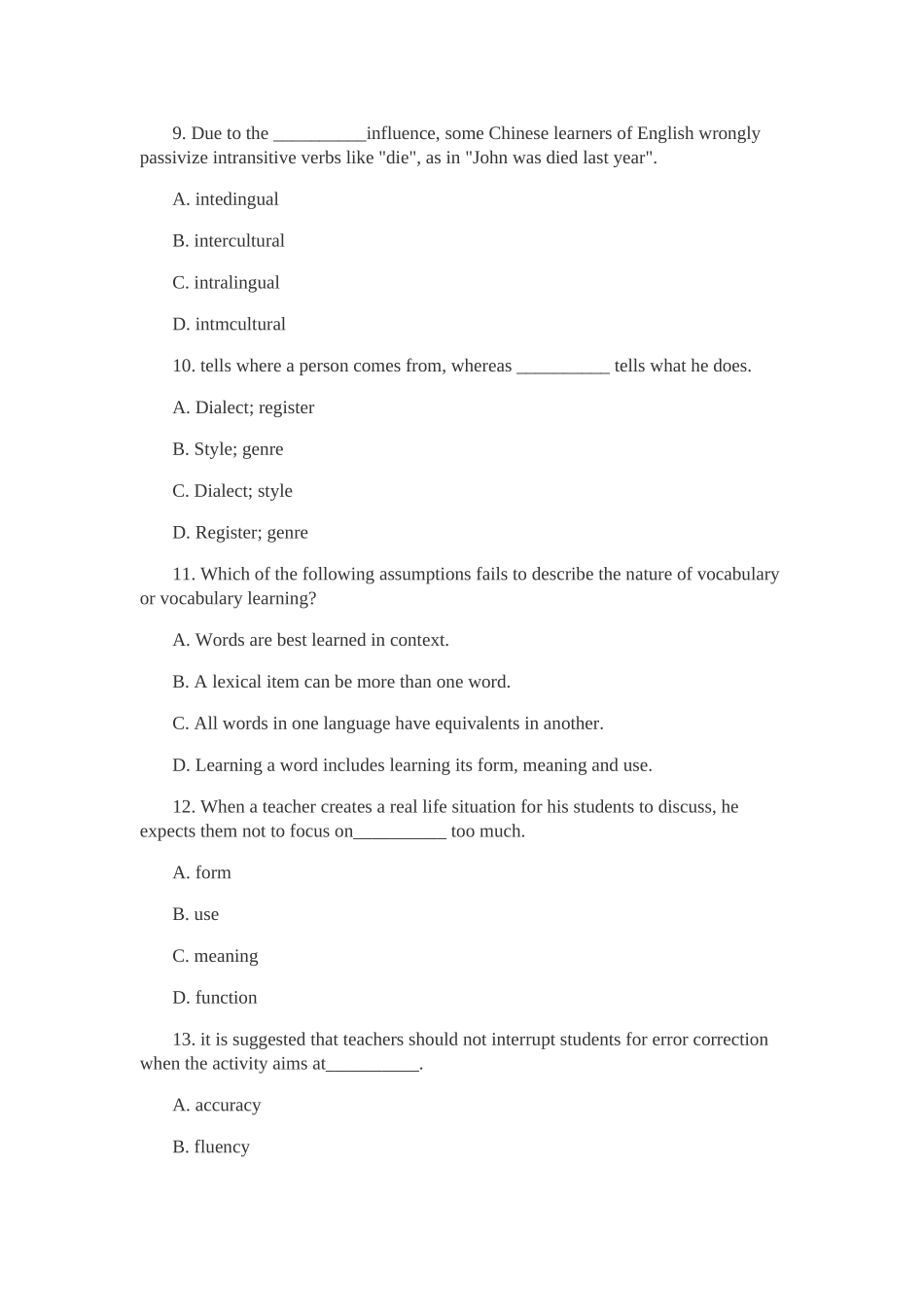 2025年教师资格考试初中英语学科下_第3页