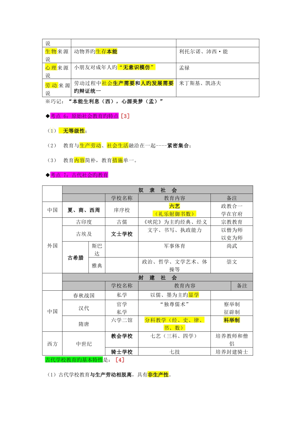 2025年中学教师资格考试教育知识与能力考前必背_第2页