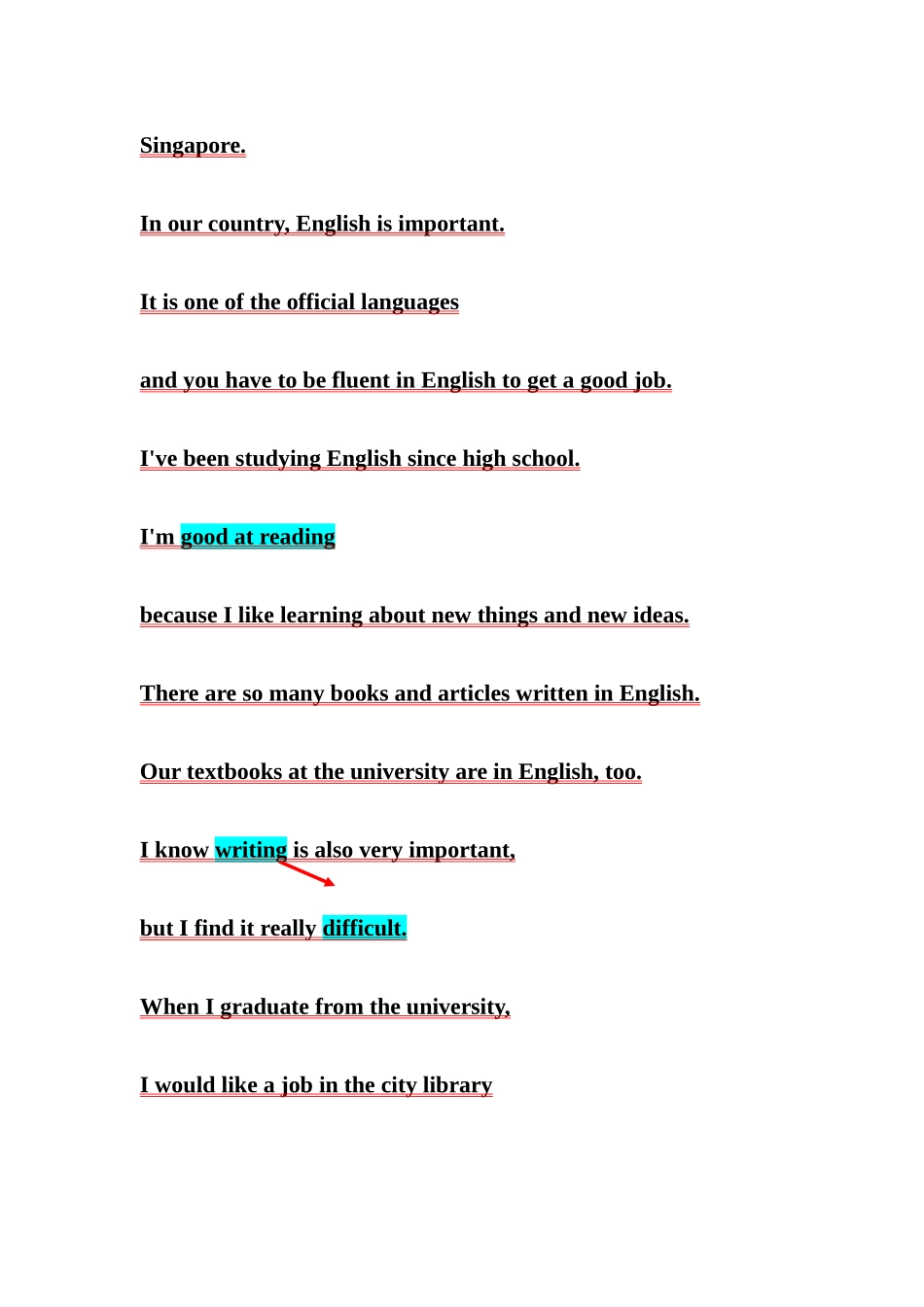 2025年云南大学旅游文化学院大一上英语期末听说和综合课程考试内容_第3页