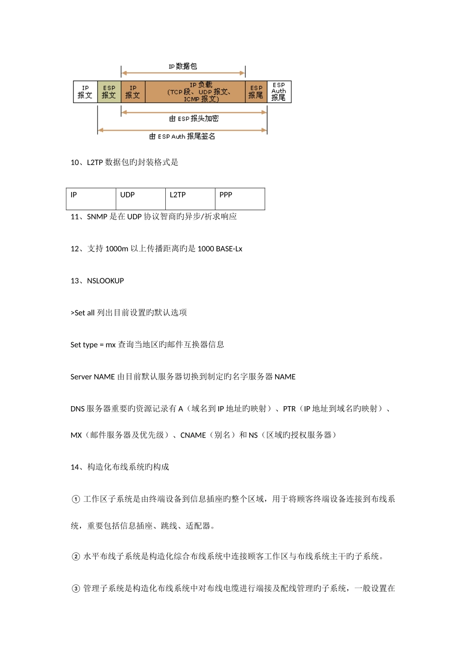 2025年必看软考网络工程师考试知识点必考知识点_第2页