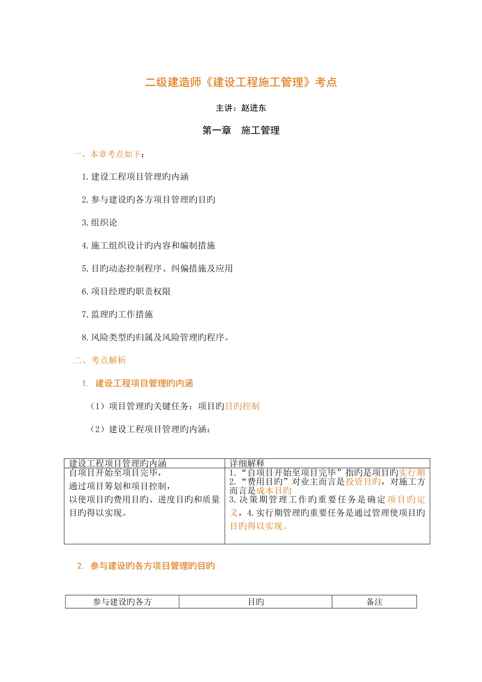 2025年二级建造师冲刺总结_第1页