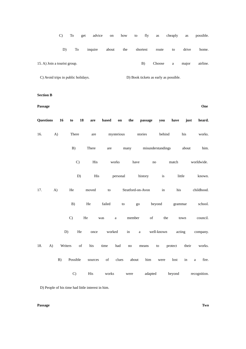 2025年四级真题及答案解析三套全_第3页