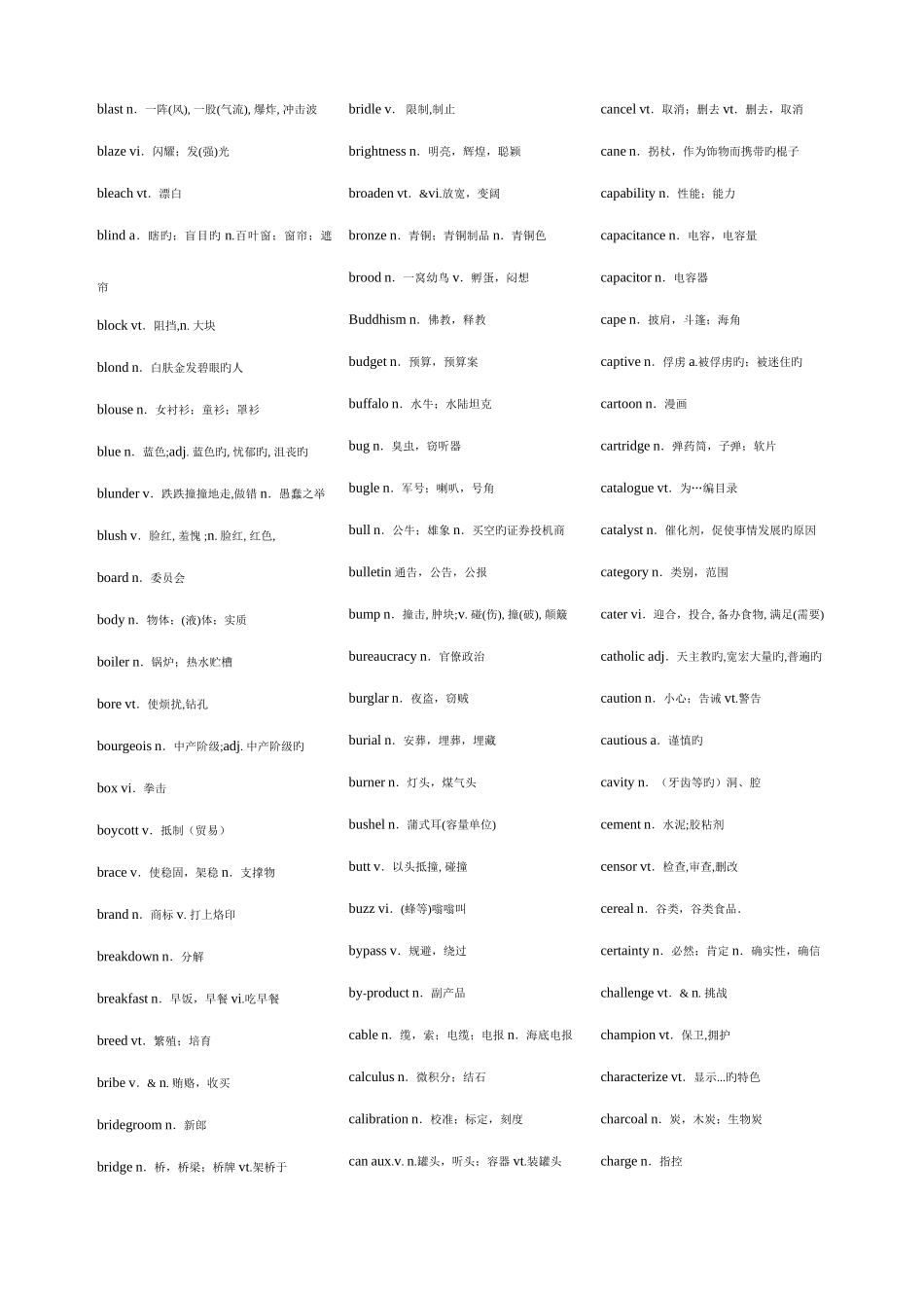 2025年大学英语六级_第3页