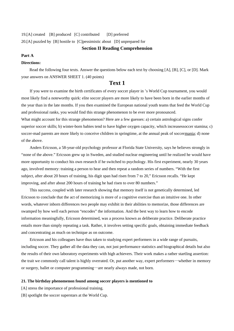 2025年年考研英语真题及解析_第2页