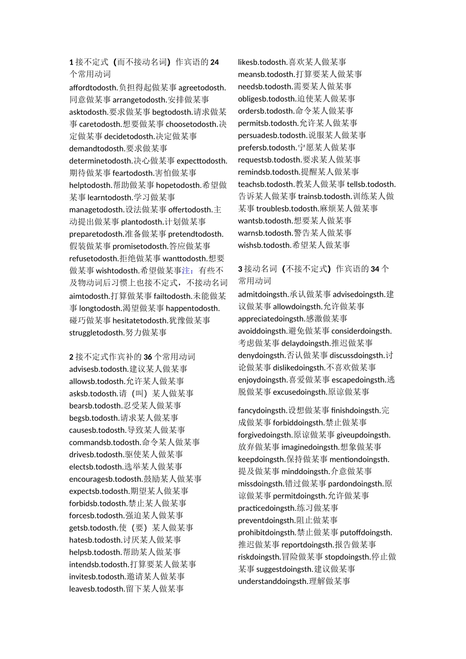 英语短语固定搭配_第1页