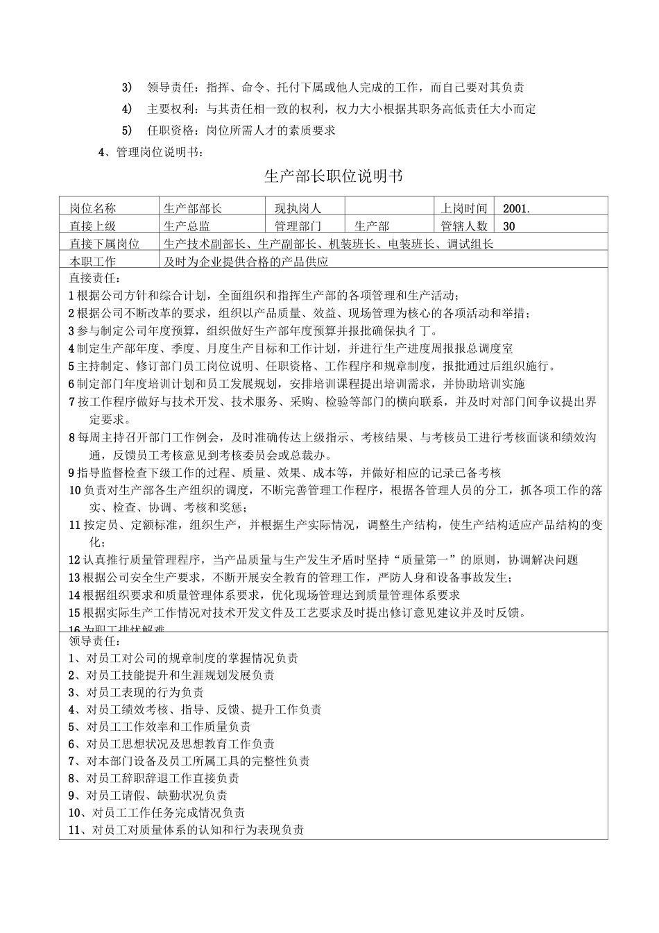 部门负责人岗位职责及任职资格_第2页