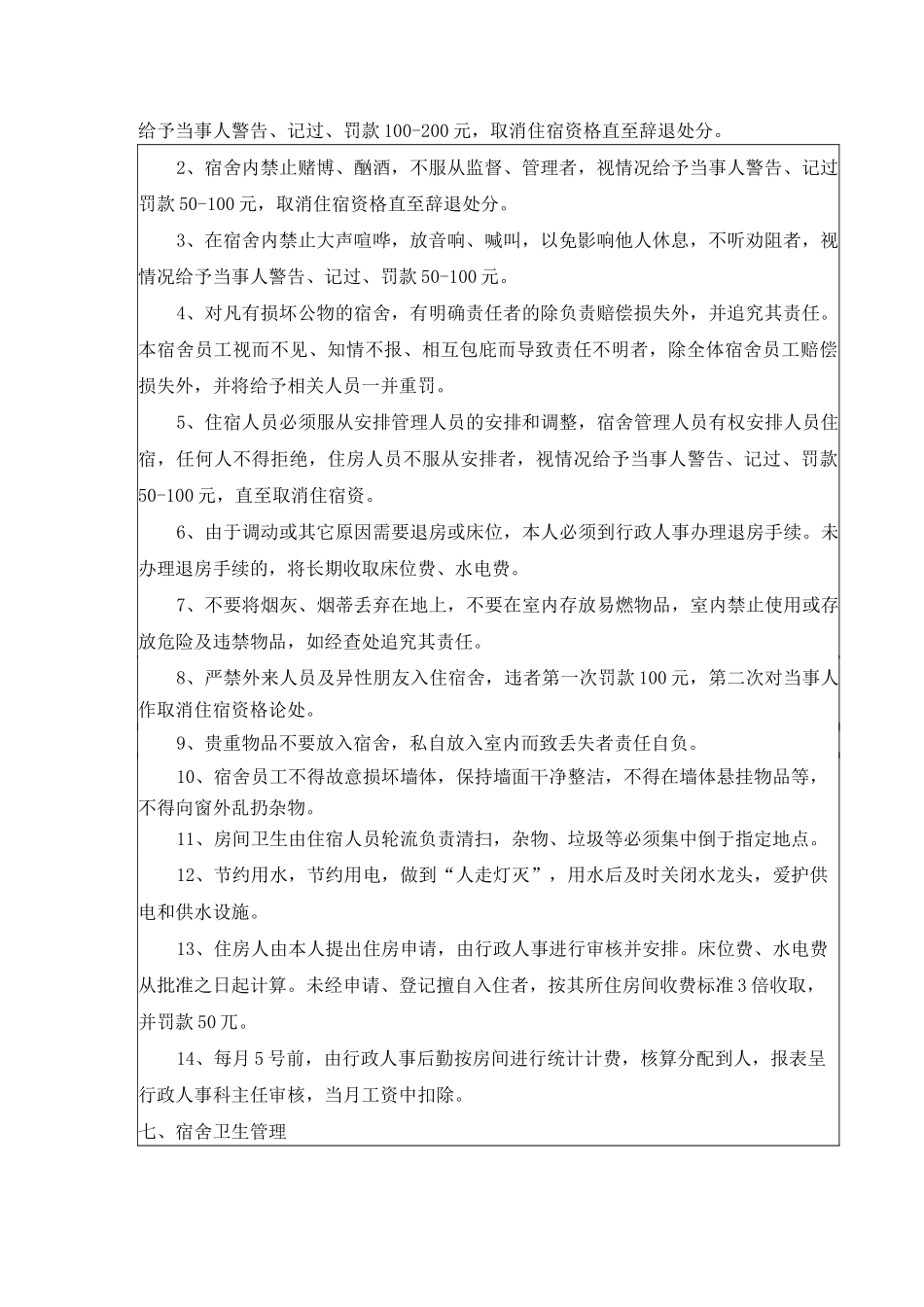 员工宿舍管理制度_第2页