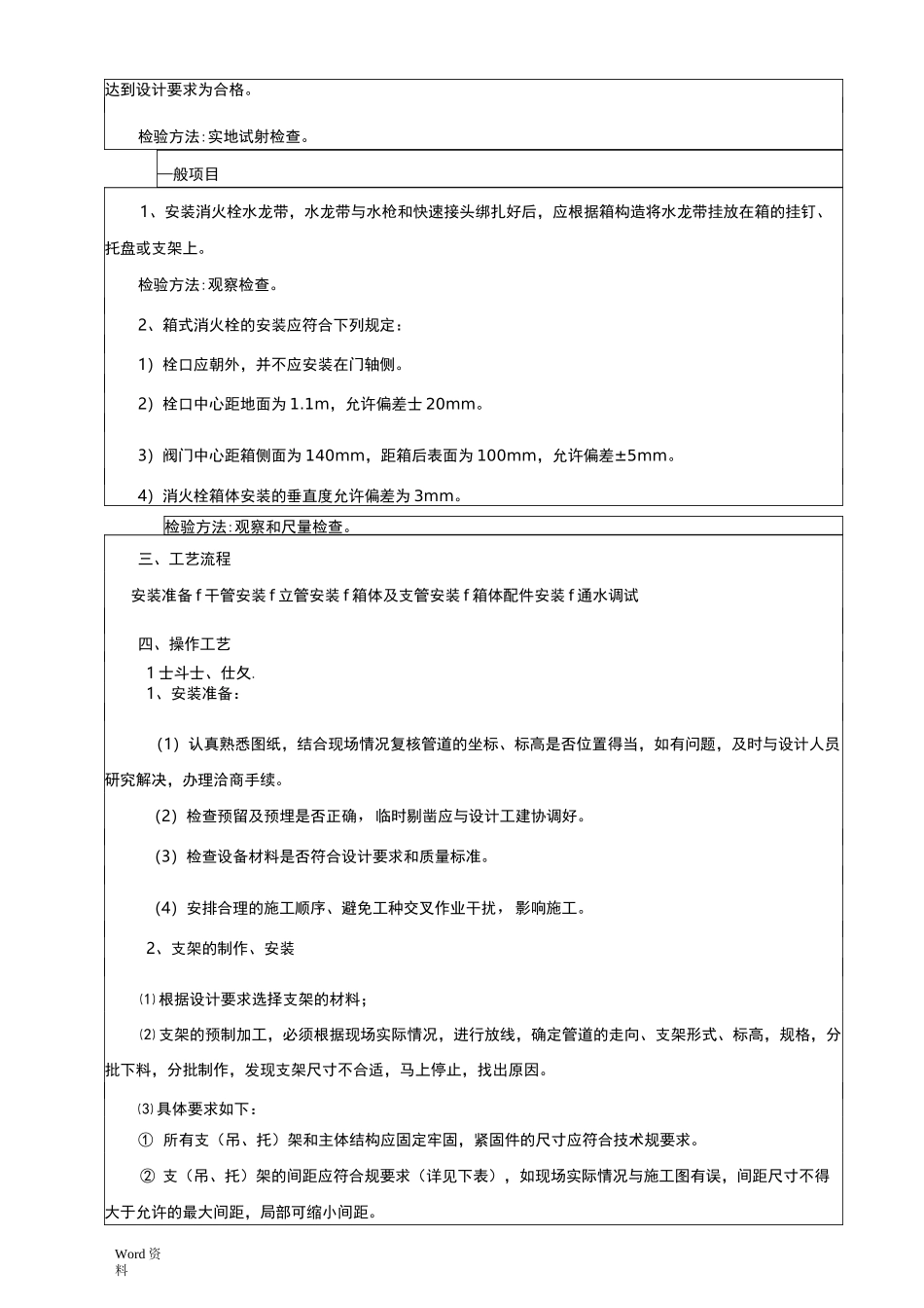 室内消防管道及消火栓安装_第3页