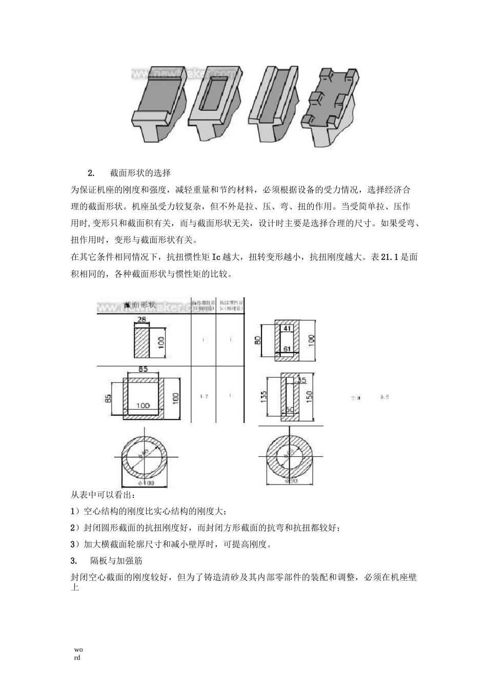 机械设计之机架部分_第2页