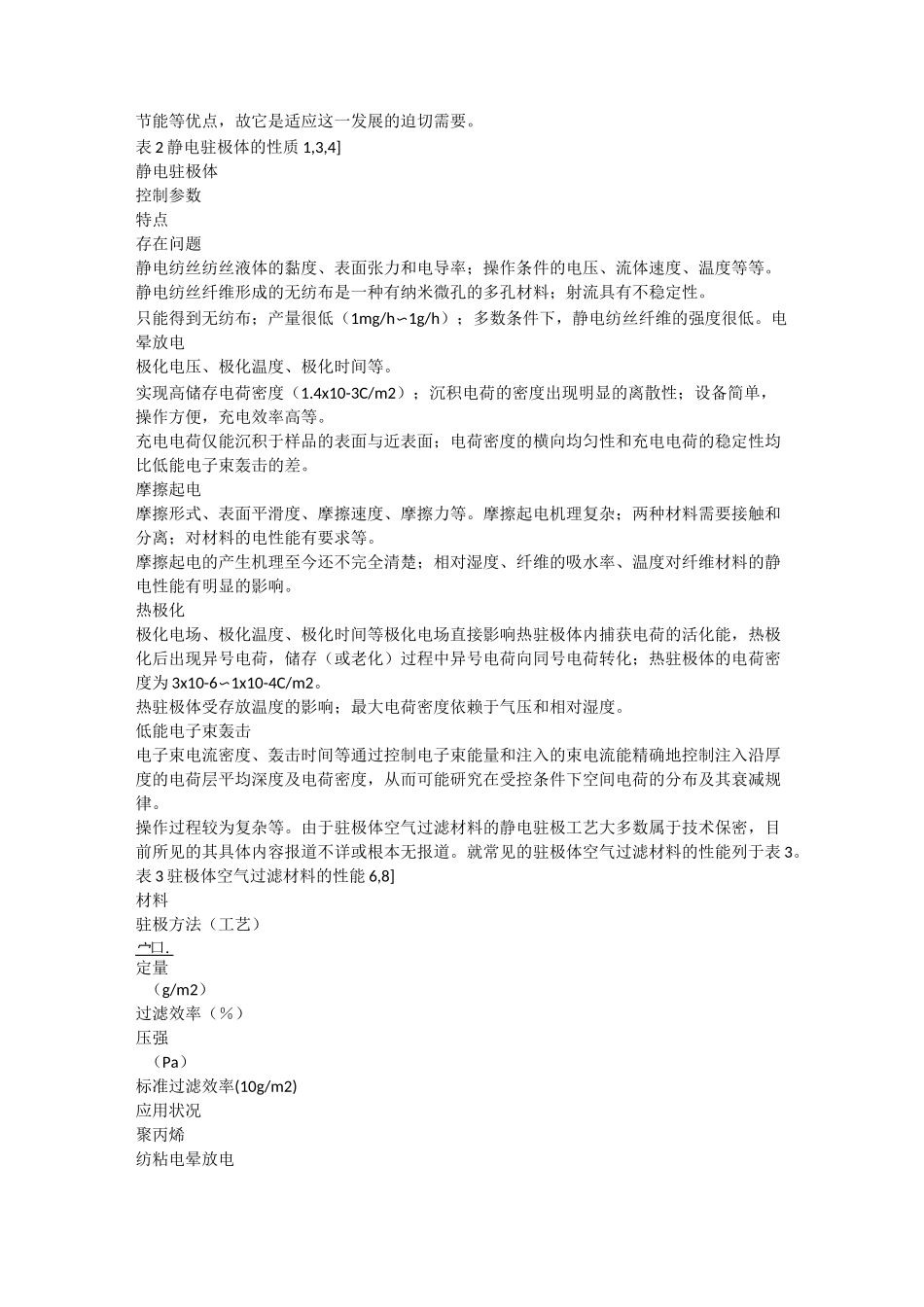 驻极体空气过滤材料静电驻极方法初探_第3页