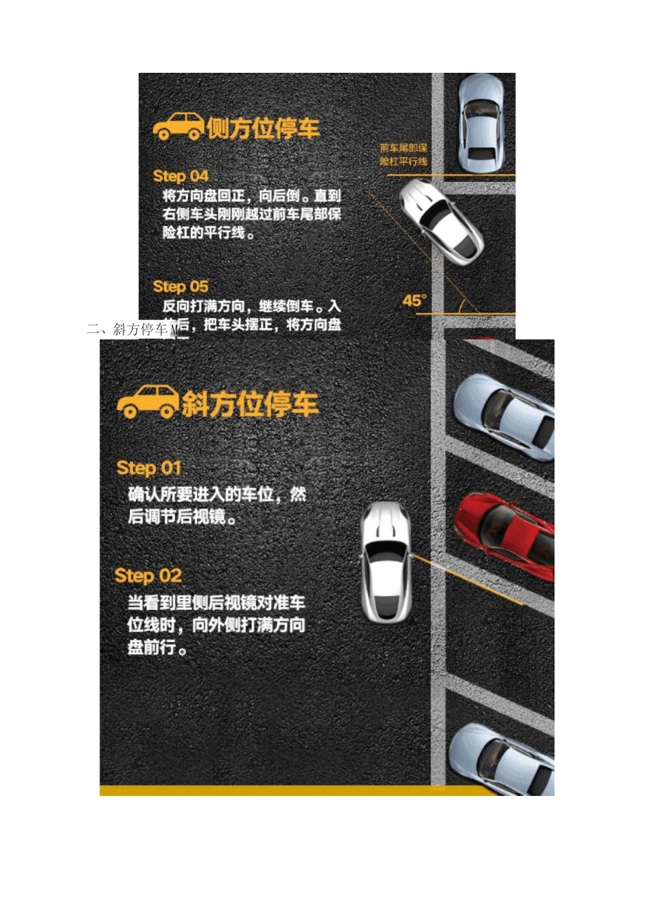 各种停车入位技巧图解_第2页