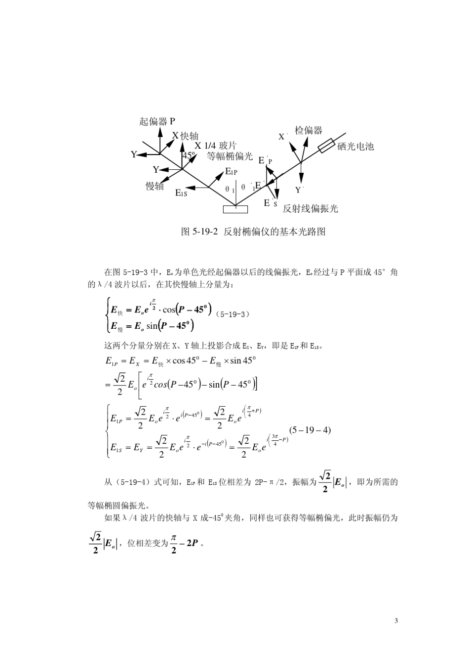 椭偏仪测量薄膜厚度和折射率实验_第3页
