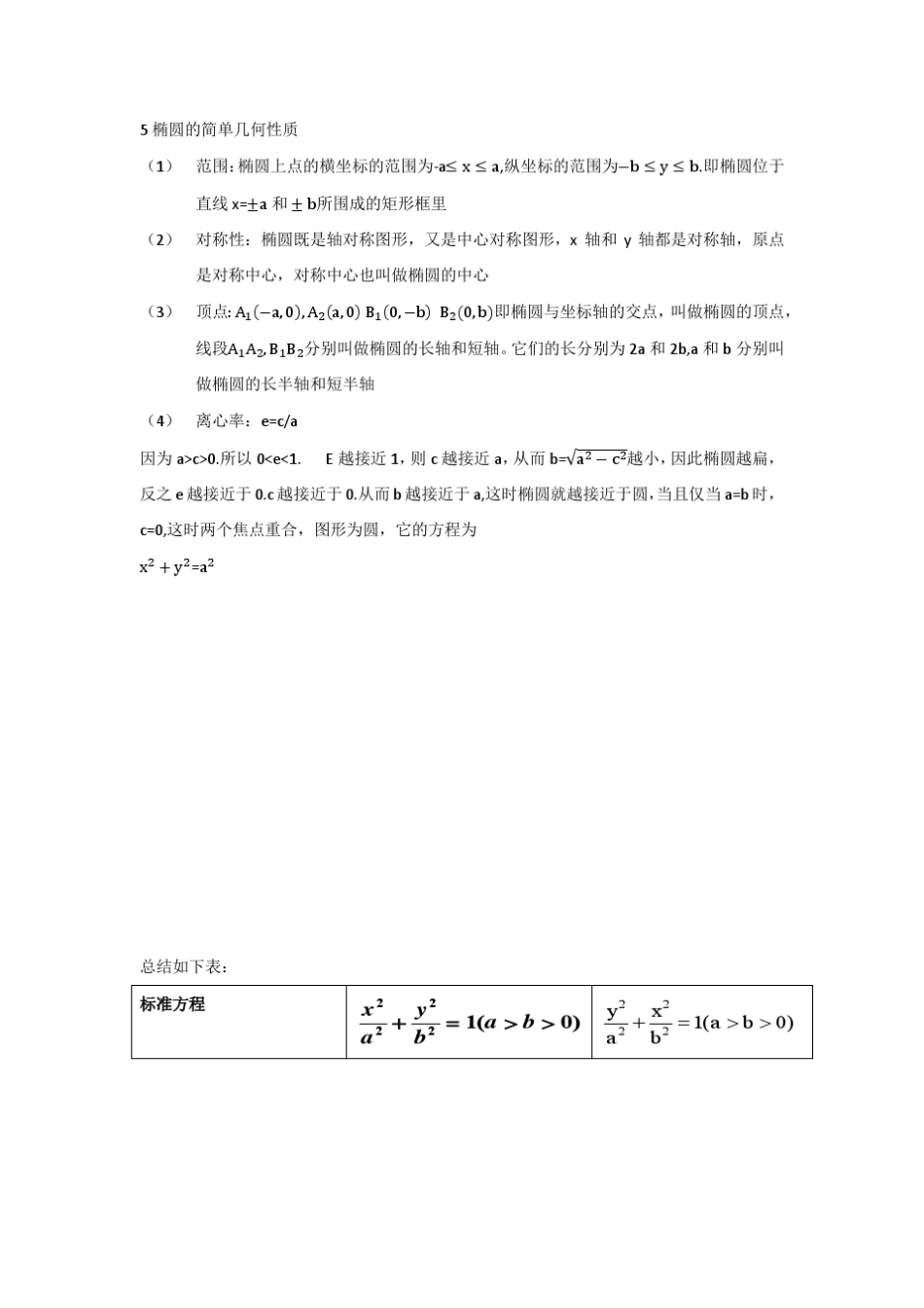 椭圆的知识点例题解析_第2页