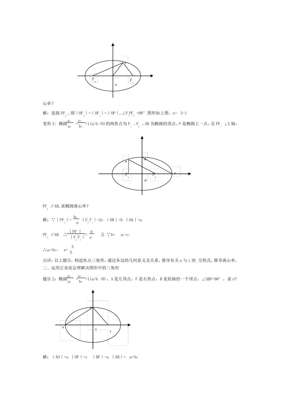 椭圆离心率问题_第2页