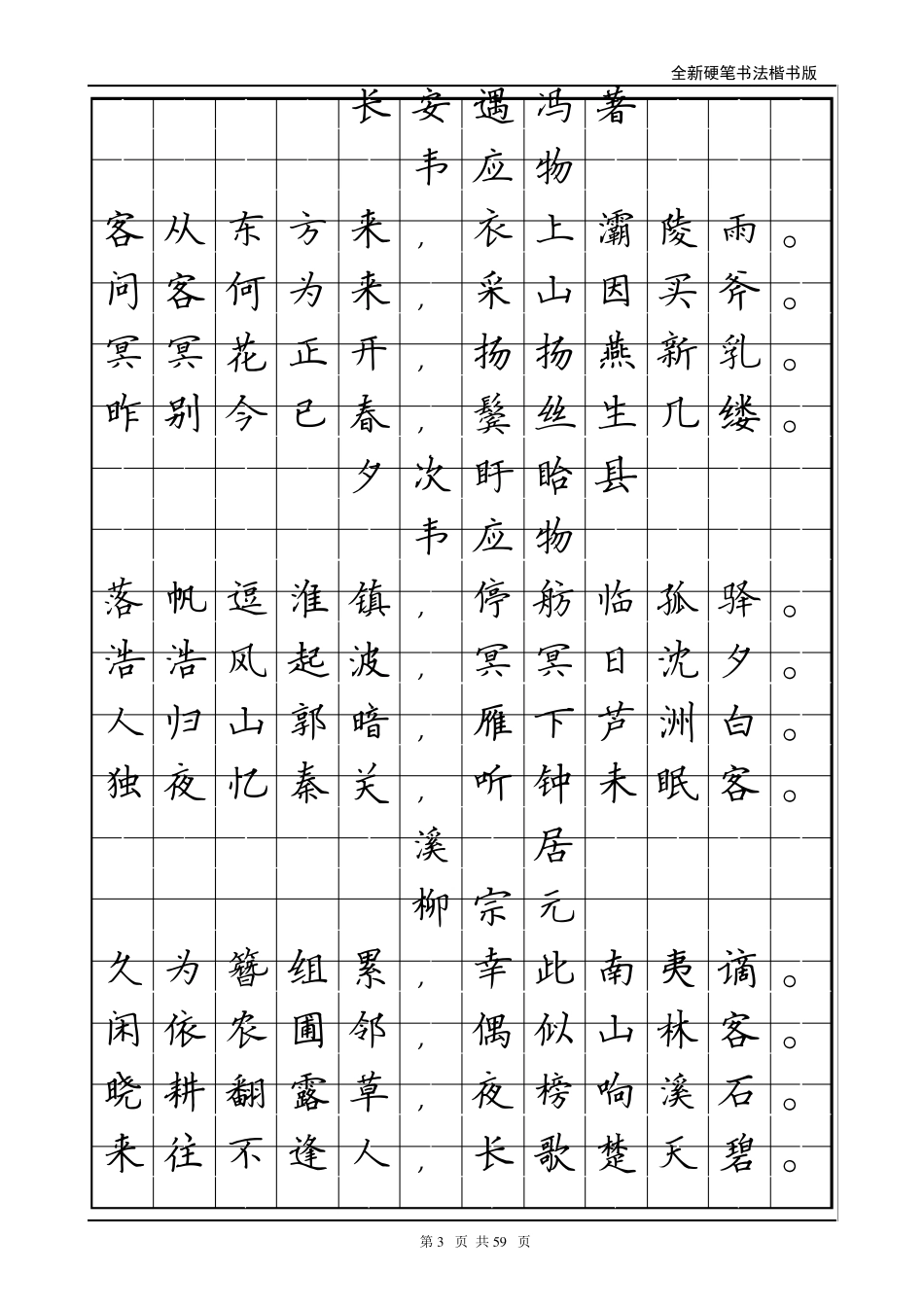 楷书唐诗三百首_第3页