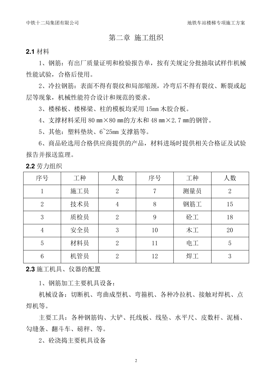 楼梯施工方案_第3页