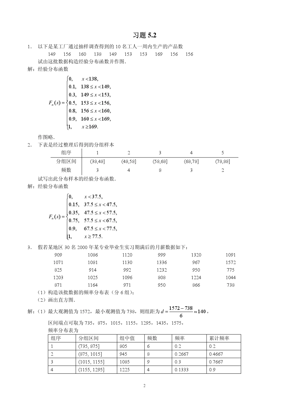 概率论与数理统计(茆诗松)第二版课后第五章习题参考答案_第2页