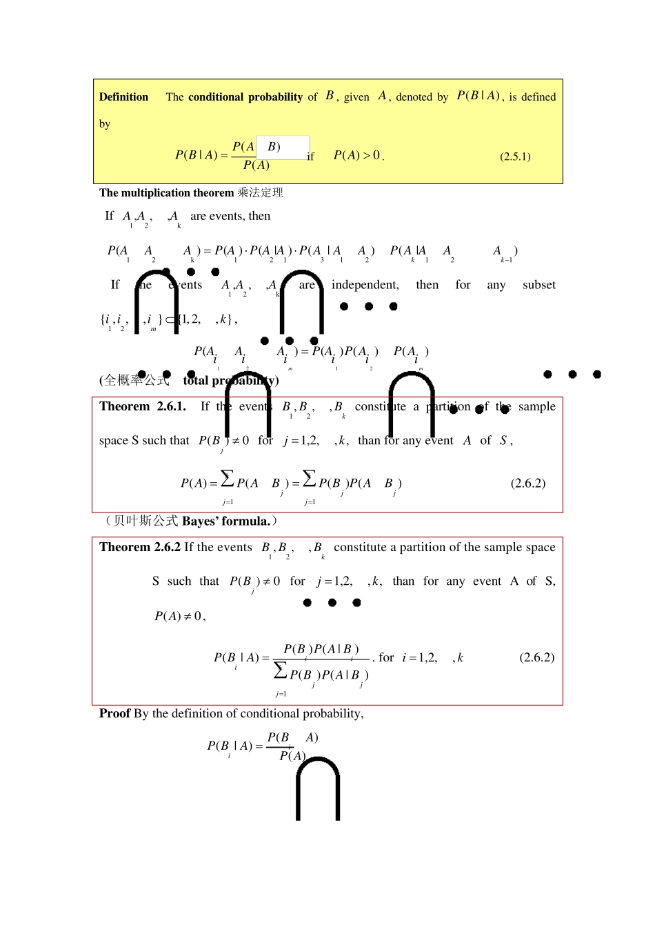 概率论与数理统计英文版总结_第2页