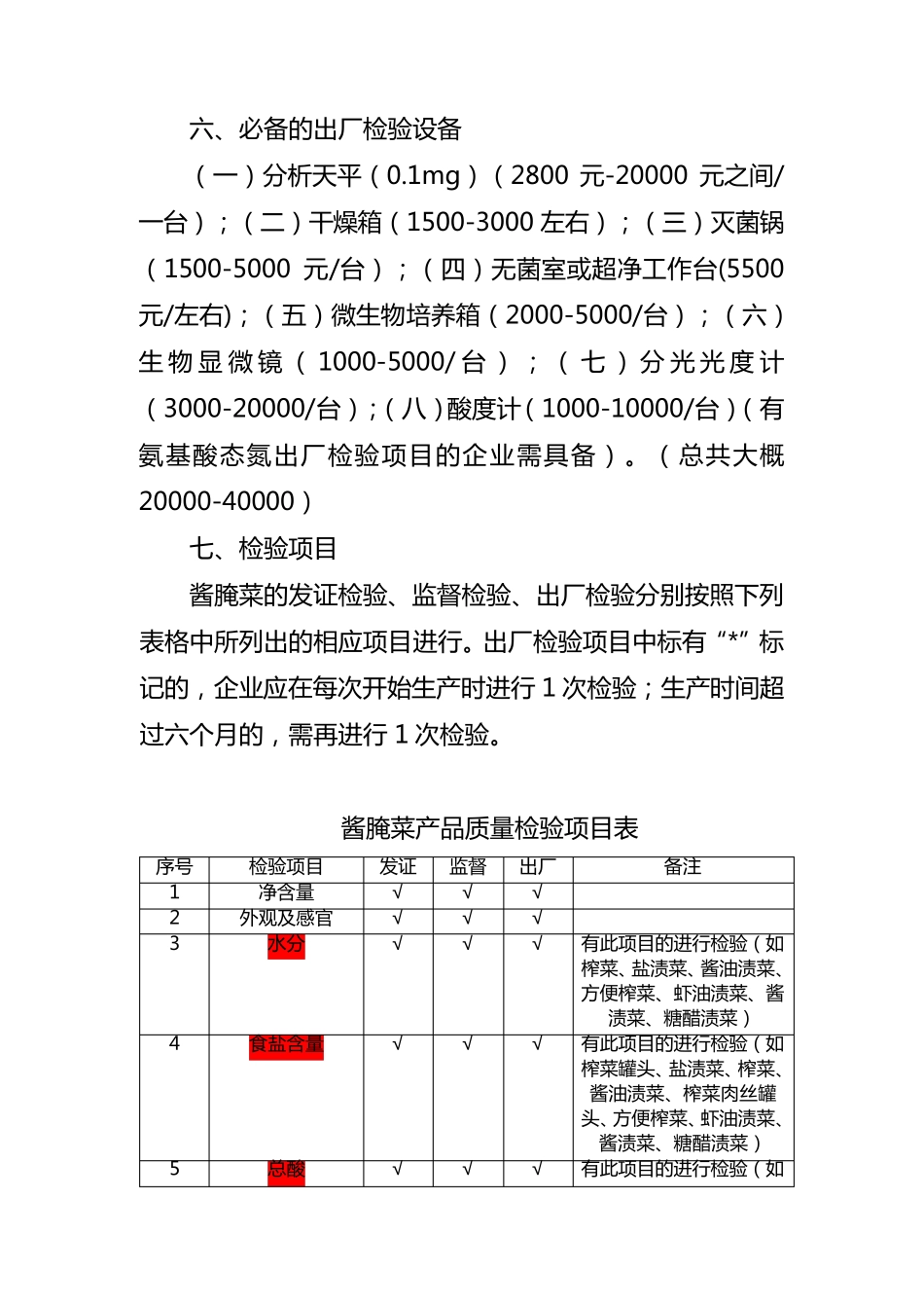 榨菜厂需要仪器和基本流程_第3页