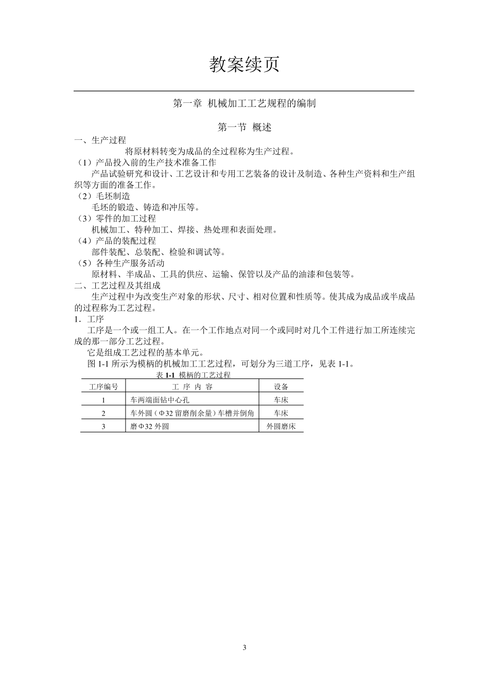 模具制造技术教案_第3页