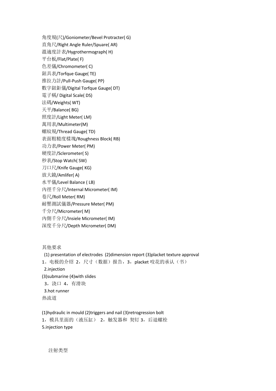 模具工作英文_第3页