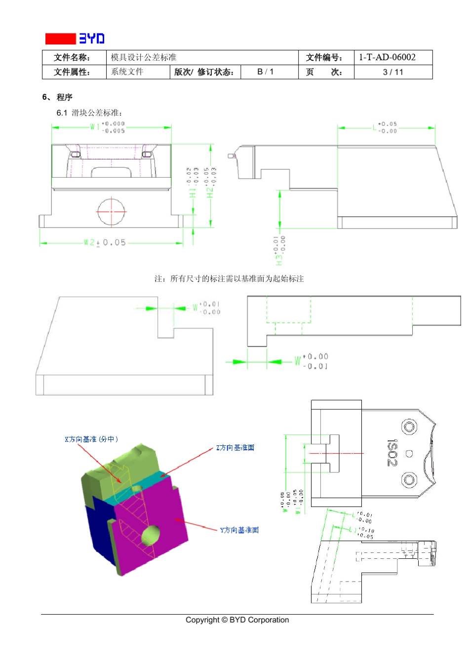模具设计公差标准_第3页