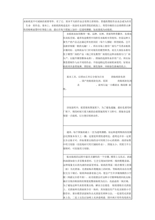 模型技巧完全手册水贴纸的使用