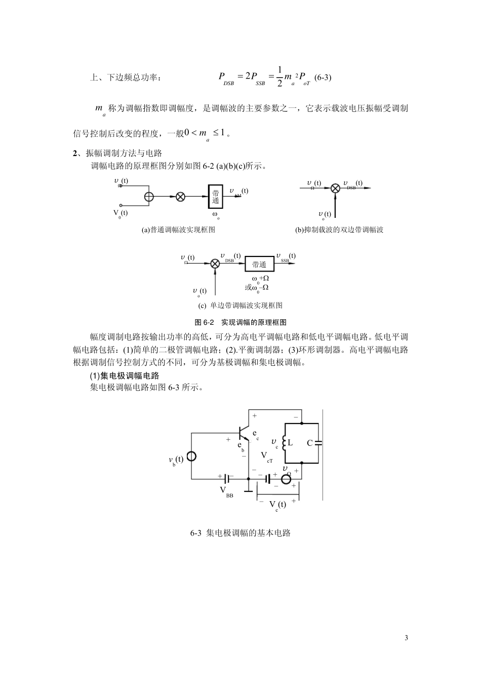 模拟乘法器应用及调幅电路_第3页