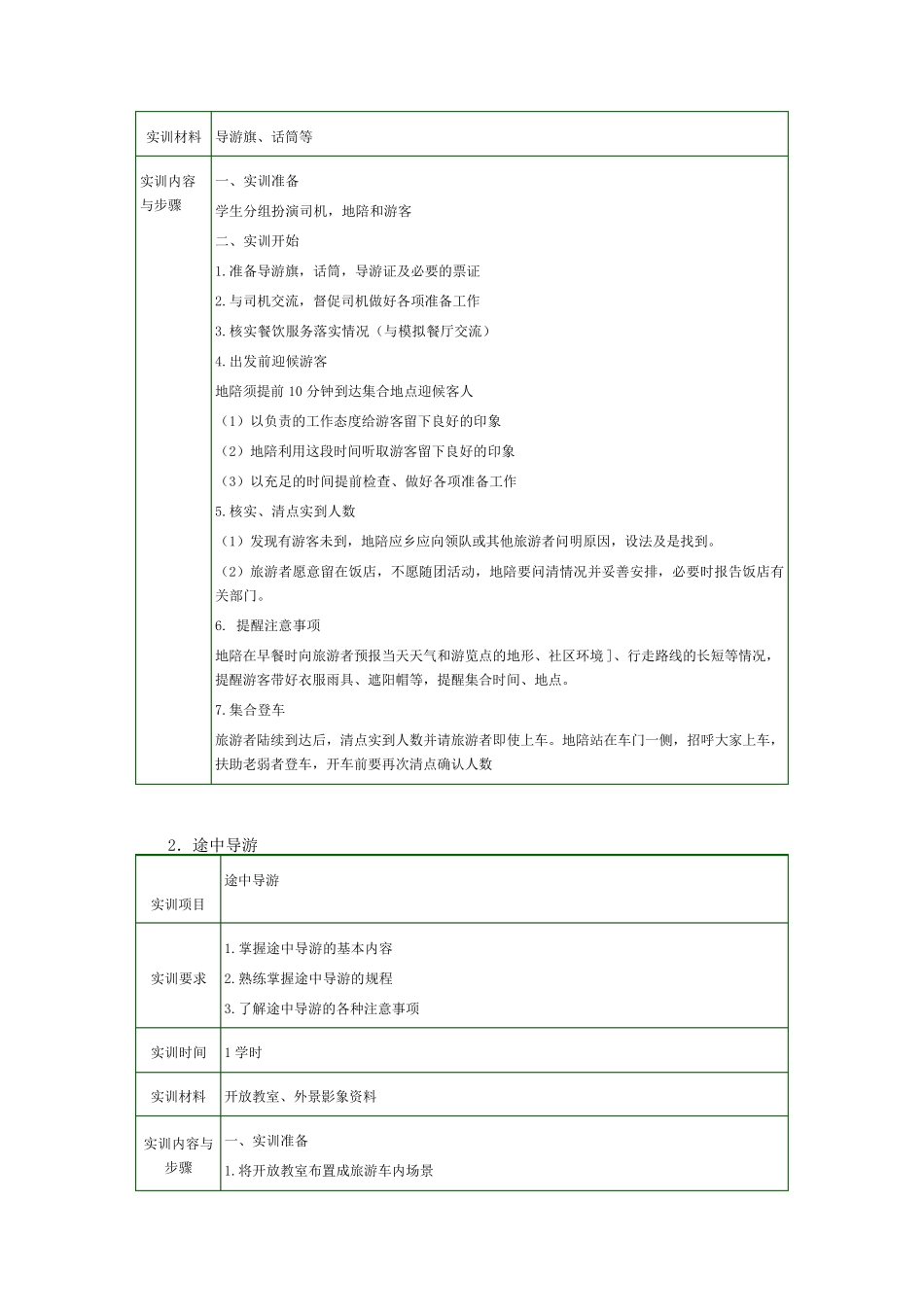 模拟导游实训室项目_第2页