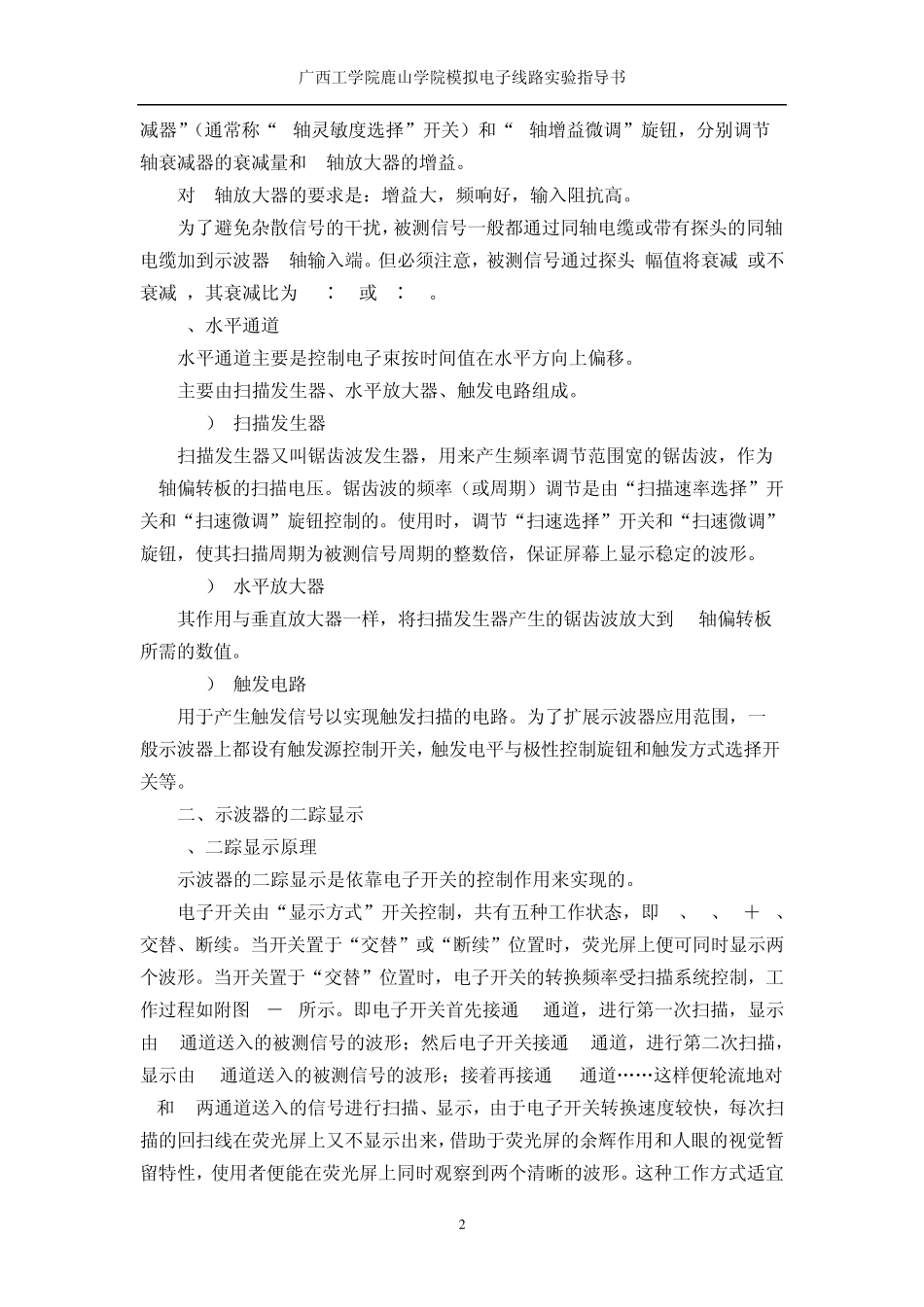 模拟电子技术实验实验报告_第3页