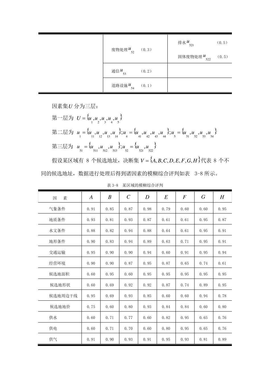 模糊综合评判法的应用案例_第3页