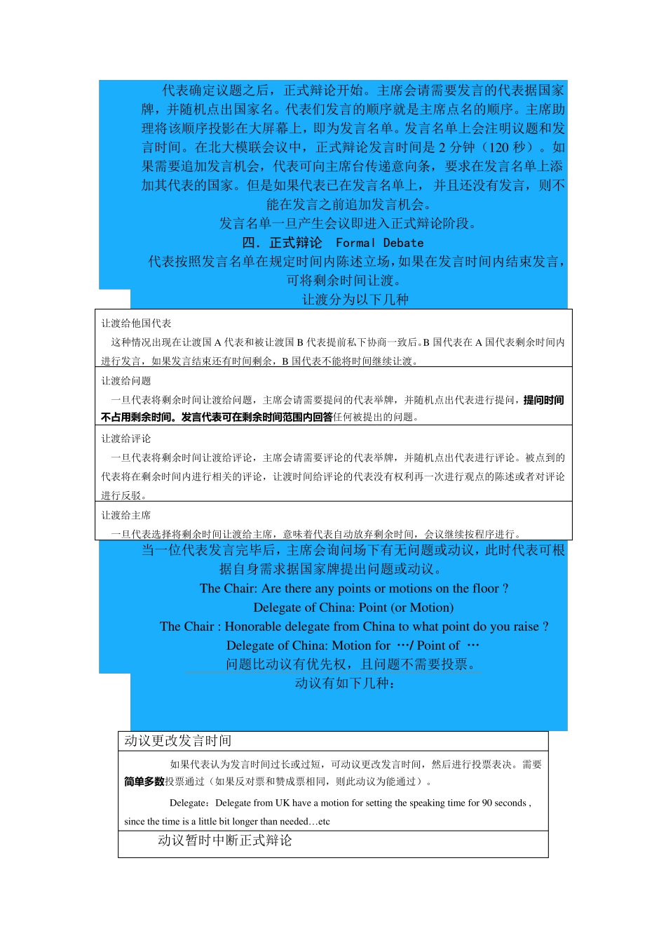 模联会议流程规则_第2页