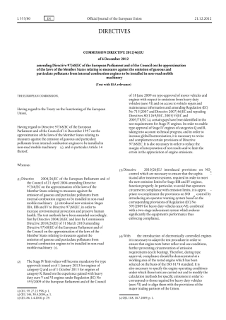 欧六排放法规原文(最新版本6December2012)