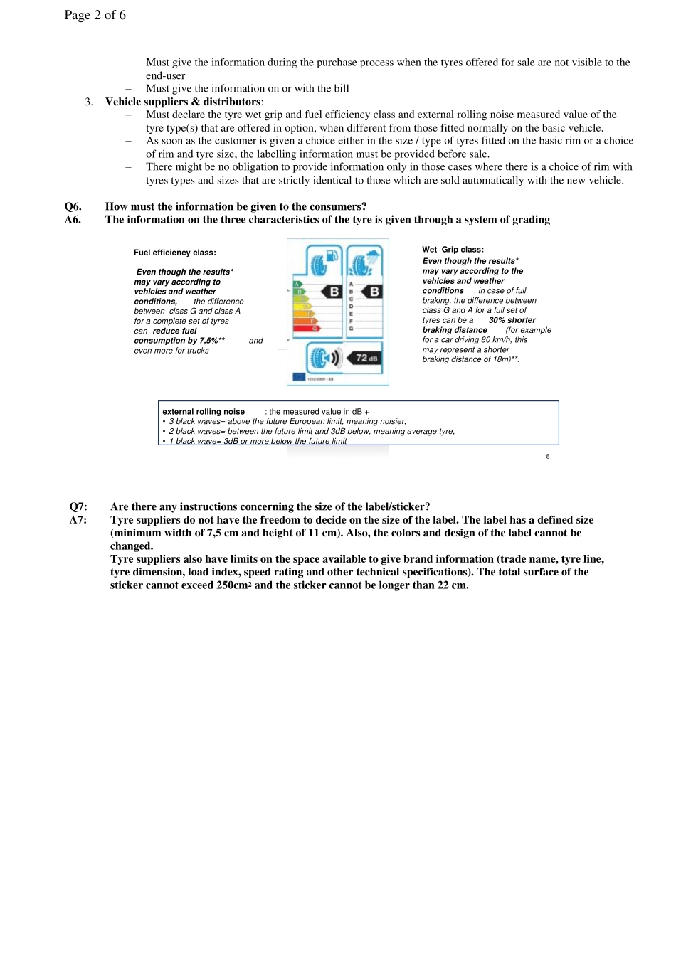 欧洲轮胎标签法Qamp;A_第2页