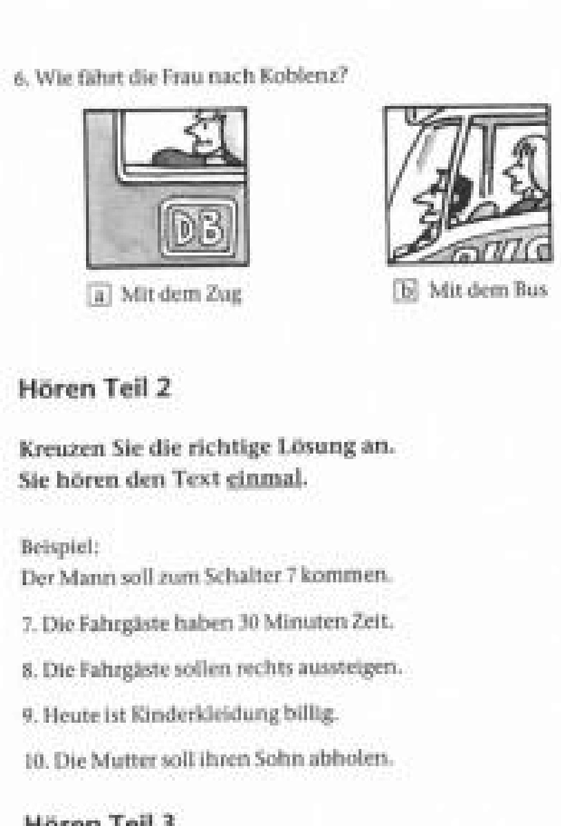 歌德学院A1模拟试题_第3页