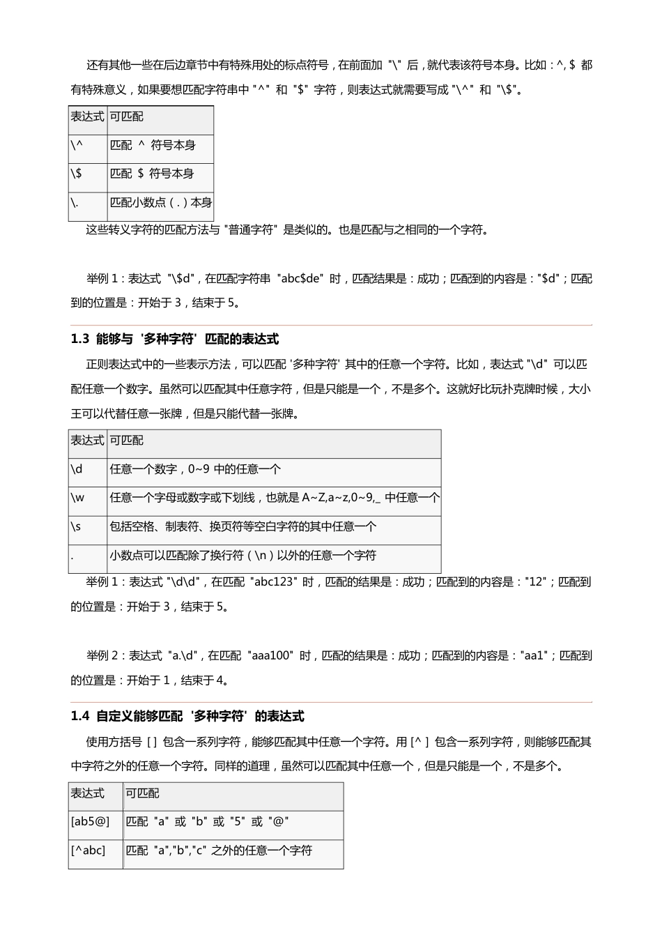 正则表达式经典手册_第2页