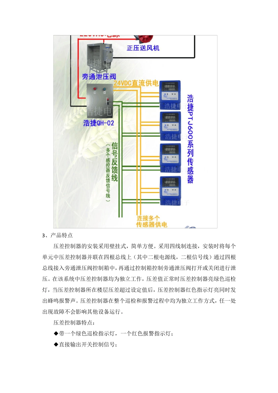 正压送风余压控制系统技术方案_第3页