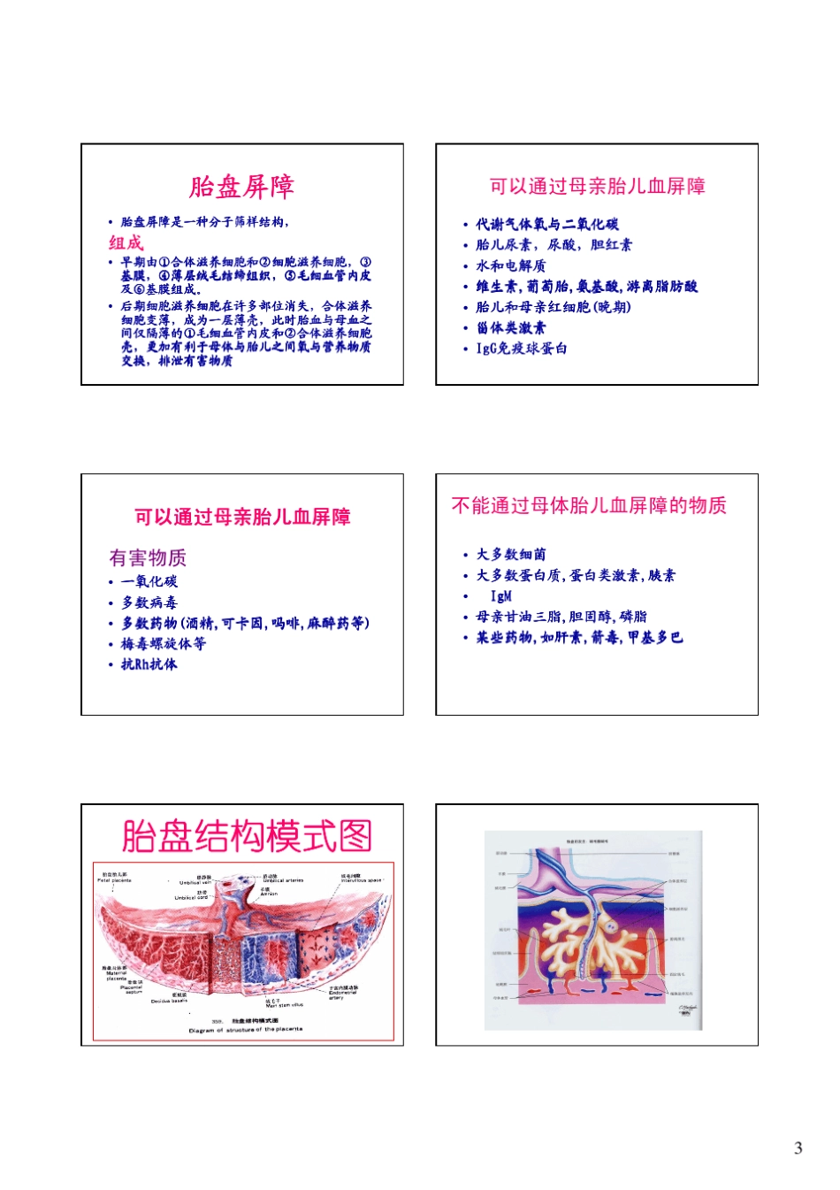 正常与病理胎盘超声_第3页