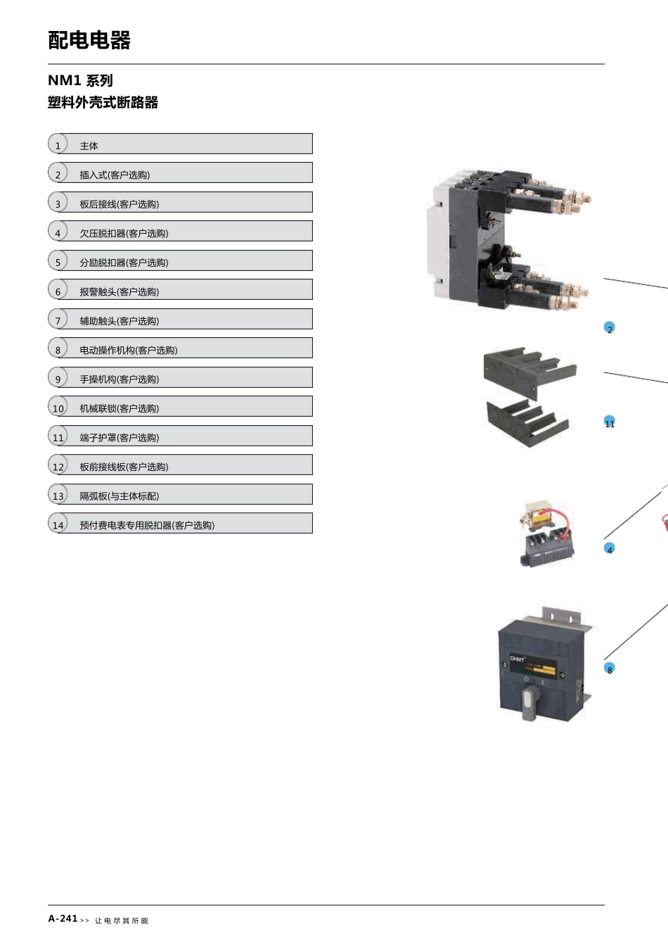 正泰NM1塑壳断路器样书_第1页
