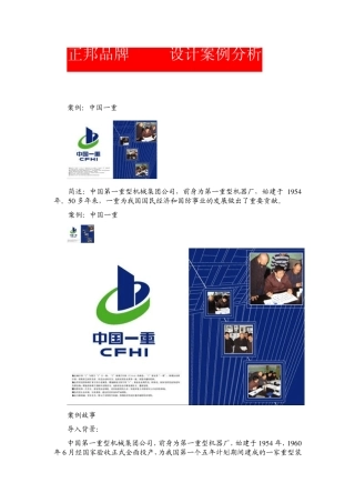 正邦标志设计案例分析