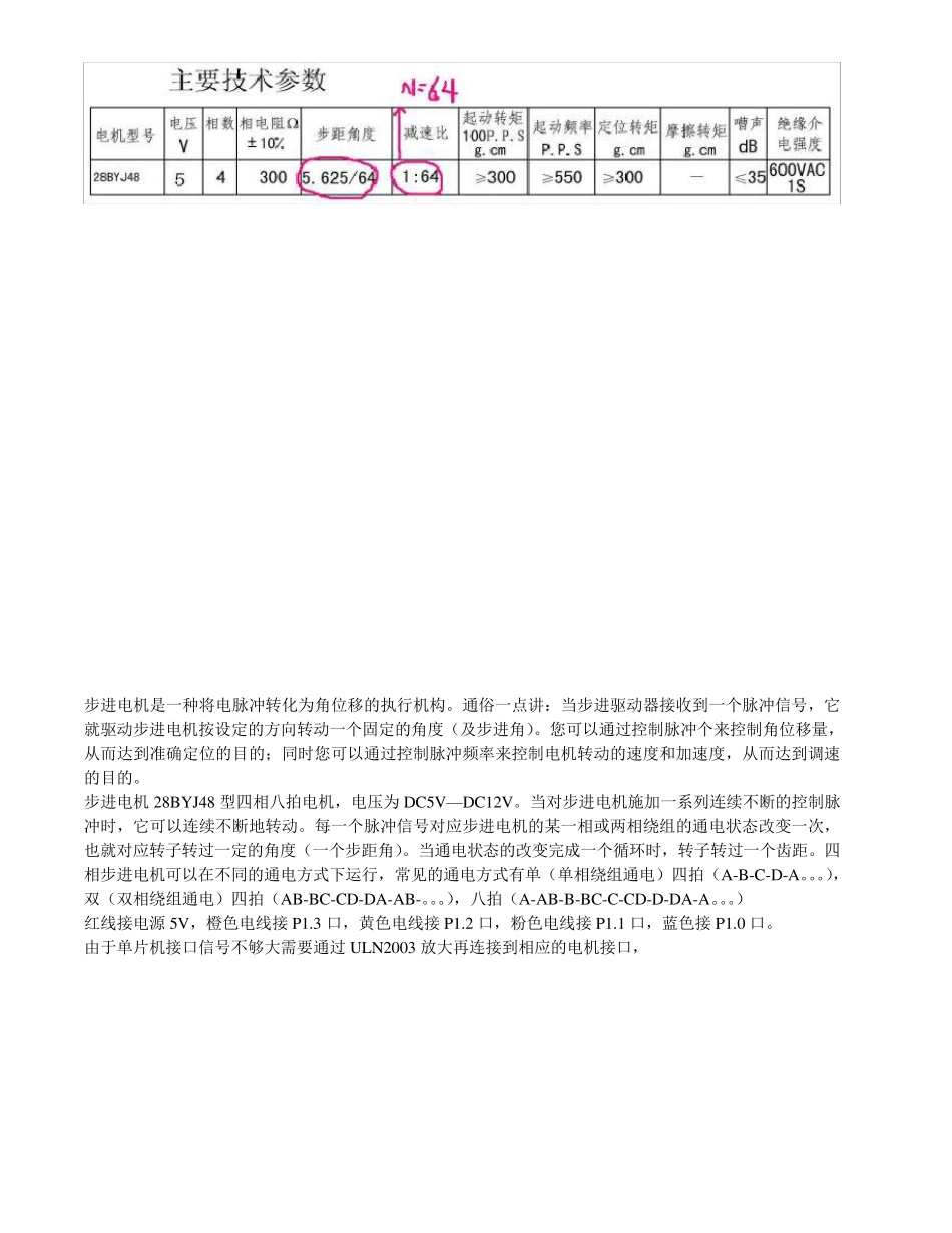 步进电机28BYJ48_第1页