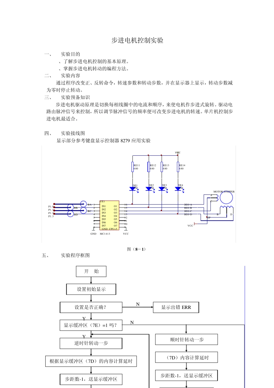 步进电机方向速度控制_第1页
