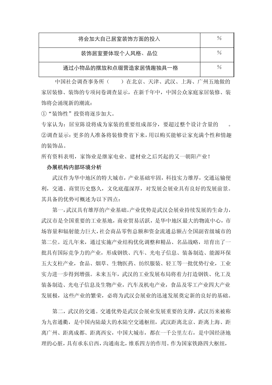 武汉创意家居展览会可行性分析报告_第2页