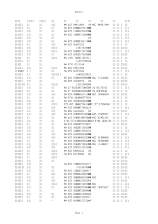 武汉化妆品企业信息